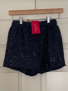 💙 Jess Lea Navy Sequin Women’s Shorts 💙